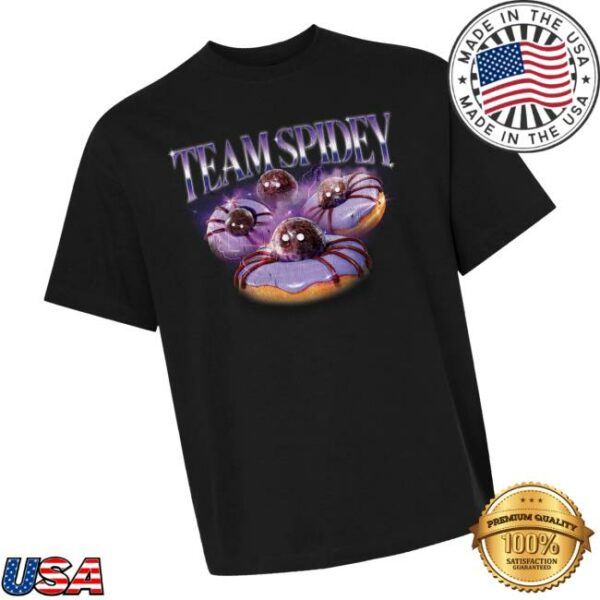 Dunkin Runs On Merch Store Spidey D Fandom Tee