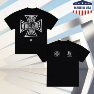 Fuerza Regida Merch Store Chopper Black Ss Tee