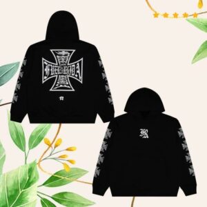 Fuerza Regida Merch Store Chopper Hoodie Black