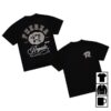 kenny Fuerza Regida Merch Store College Black Ss Teea