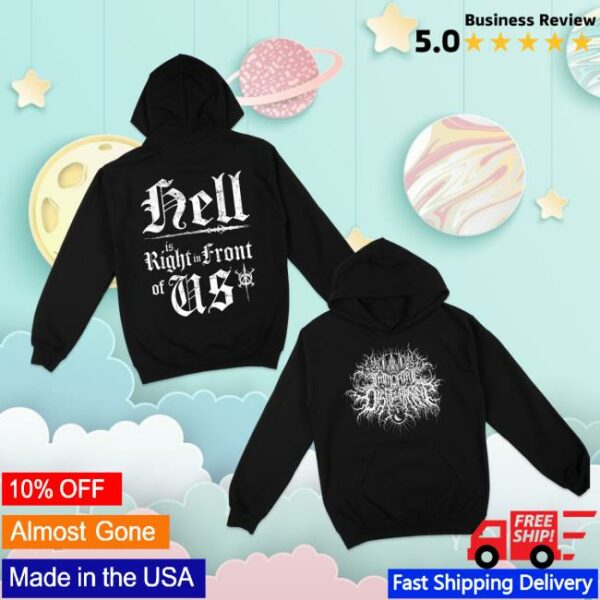 Immortal Disfigurement Merch Store Hell Blackletter Hoodie