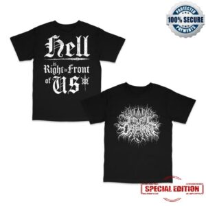 Immortal Disfigurement Merch Store Hell Blackletter Tee