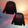 kenny Architect Official Store Merch Moon Skull Black Longsleeve T Shirtv