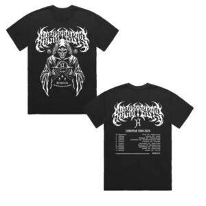 Architect Official Store Merch Hands Of The Reaper Eu Uk Autumn Tour Black T-Shirt