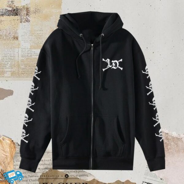 Liquid Death Store Merch Eternal Death 2 Zip Hoodie