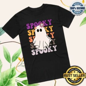 Twisted Thread Store Merch Spooky Cute Ghost Halloween Tee