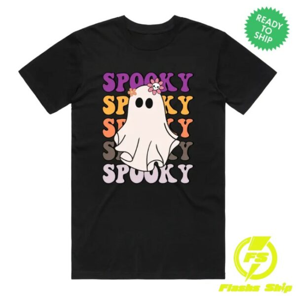 Twisted Thread Store Merch Spooky Cute Ghost Halloween Tee