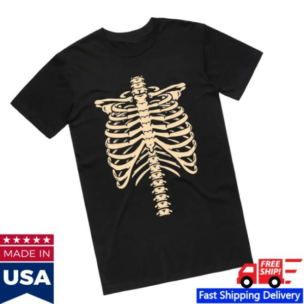 Twisted Thread Store Merch Rib Cage Halloween Tee
