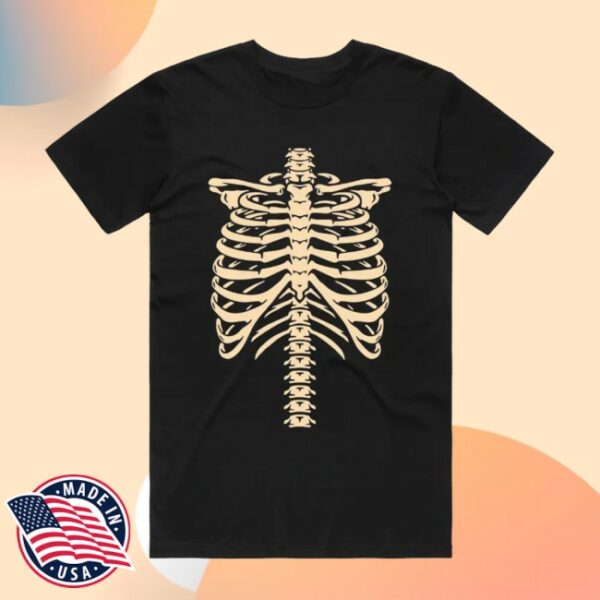 Twisted Thread Store Merch Rib Cage Halloween Tee