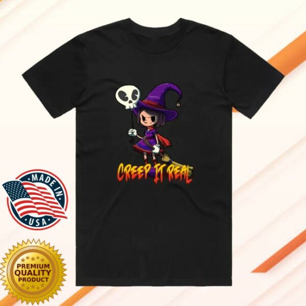 Twisted Thread Store Merch Creep It Real Halloween Tee