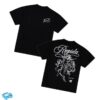 kenny Fuerza Regida Shop Merch Angelitos Black Teev