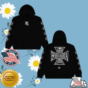 Fuerza Regida Shop Merch Chopper Hoodie Black