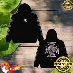 Fuerza Regida Shop Merch Pink Chopper Hoodie Black