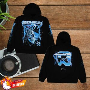 Fuerza Regida Shop Merch Rocker Hoodie Black