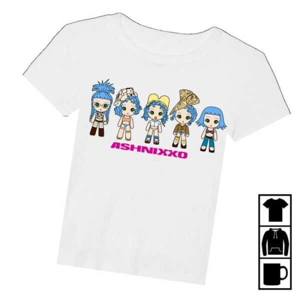 Ashnikko Merch Store Smoochies Dolls Tee