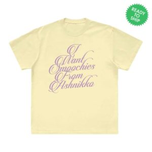 Ashnikko Store Merch I Want Smoochies From Ashnikko Tee