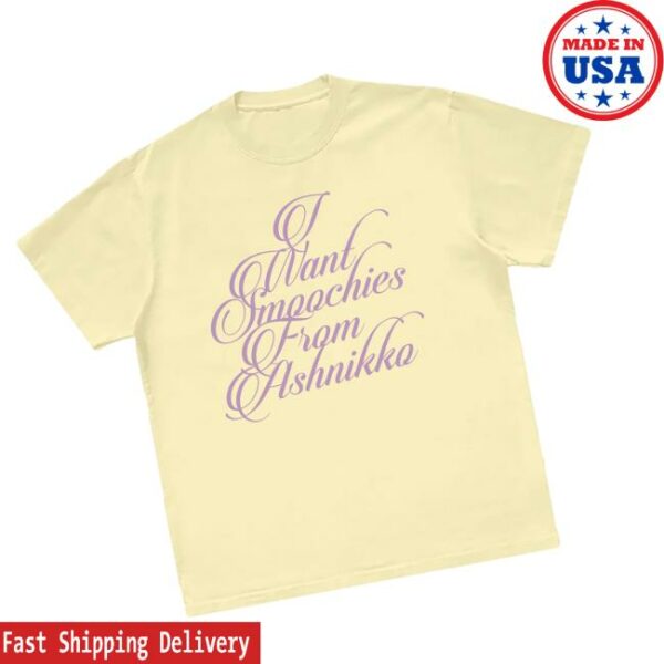 Ashnikko Store Merch I Want Smoochies From Ashnikko Tee