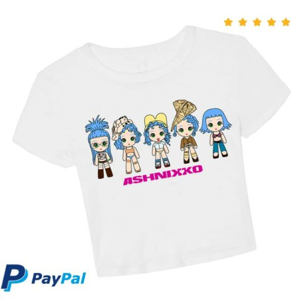 Ashnikko Merch Store Smoochies Dolls Baby Tee