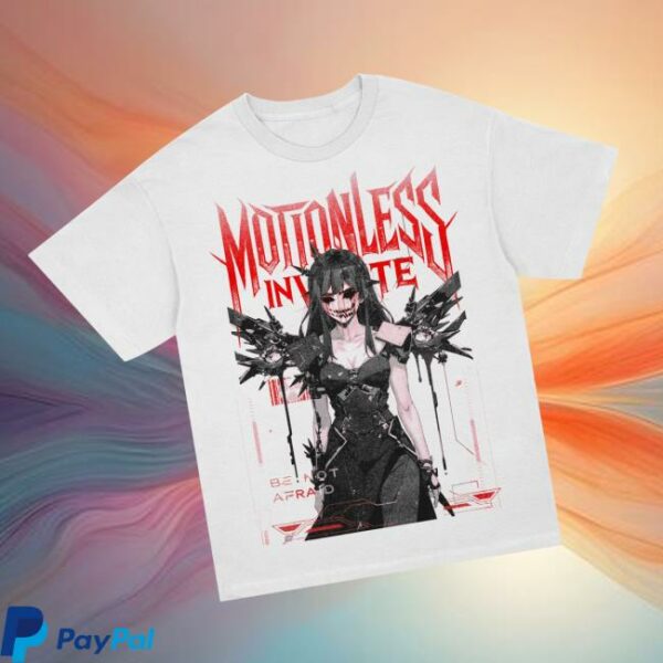 Motionless In White Official Store Merch Be Not Afraid T-Shirt White