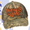kenny Motionless In White Official Store Merch Orange Logo Camo Hat Real Treea