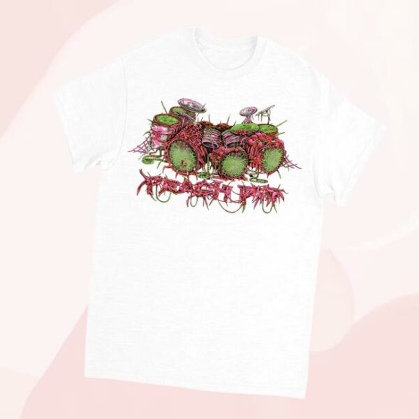 Peach Pit Merch Store Meat Drums Tee