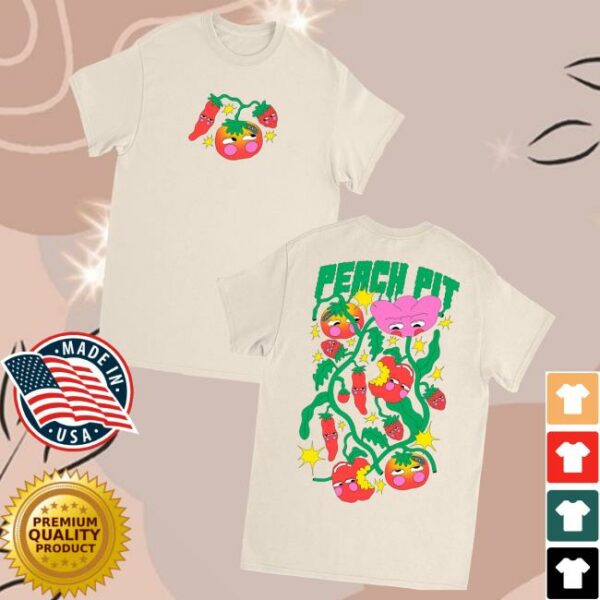 Peach Pit Merch Store Vine Friends Tee