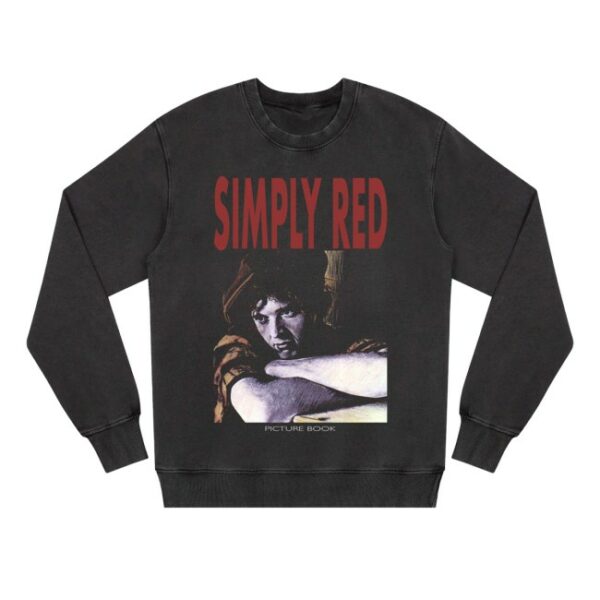 Simply Red Store Merch Picture This Vintage Black Sweat