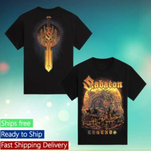 Sabaton Merch Store Legends Reborn T-Shirt