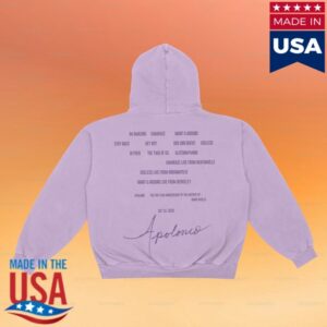 Omar Apollo Store Merch Apolonio Anniversary Hoodie