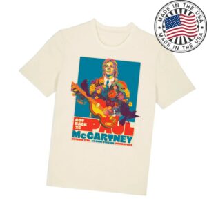 Paulmccartney Store Merch Got Back 2025 Minneapolis Event T-Shirt