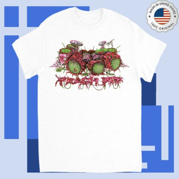 Peach Pit Official Merch Store Merch Meat Drums Tee