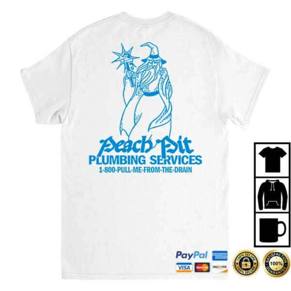 Peach Pit Official Merch Store Merch Wizard Biz Tee