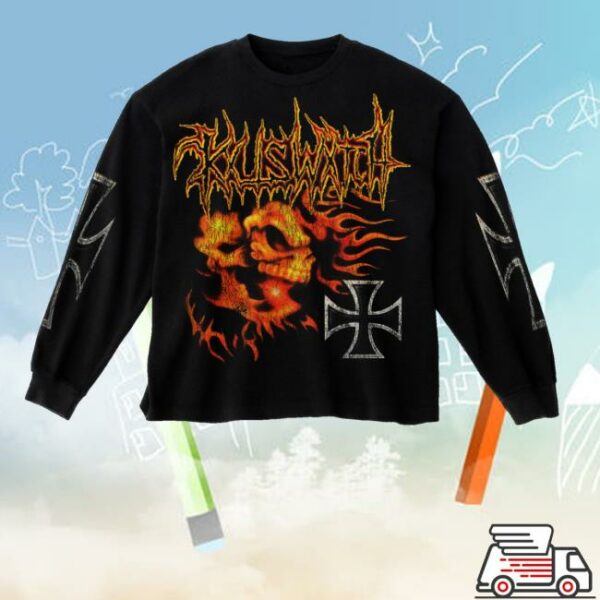 Kxllswxtch Merch Store Flame Therma Long Sleeve Shirt