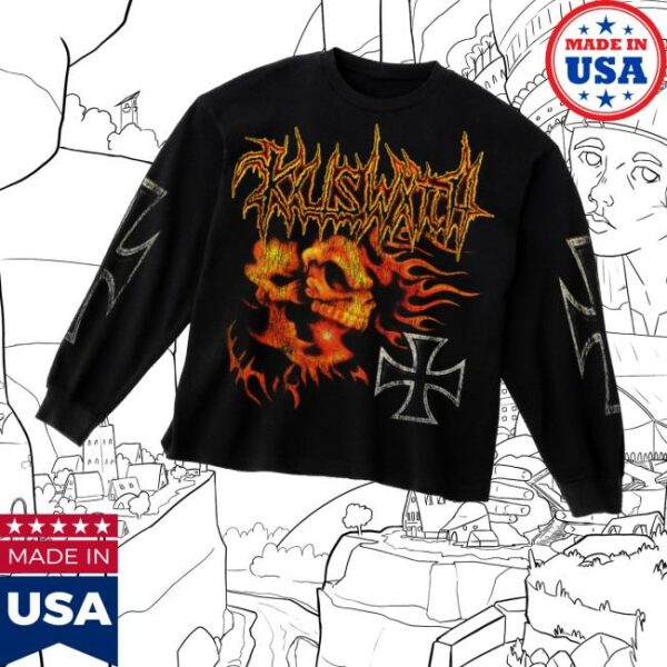 Kxllswxtch Merch Store Flame Therma Long Sleeve Shirt