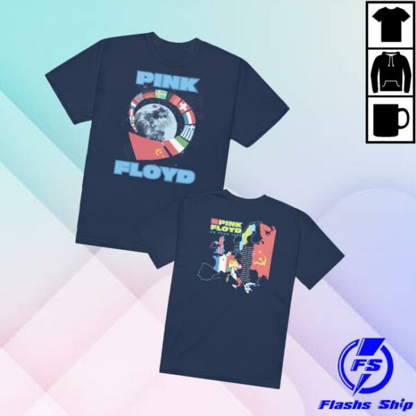 Pink Floyd Shop Merch On Tour 1989 T-Shirt