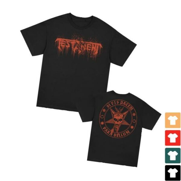 Testamentlegions Store Merch Si Vis Pacem Para Bellum T-Shirt