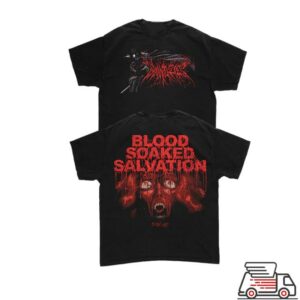 Boundaries Shop Merch Blood Soaked Salvation Tee