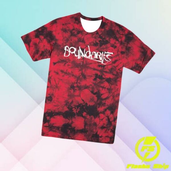 Boundaries Shop Merch Logo Tie Dye Tee