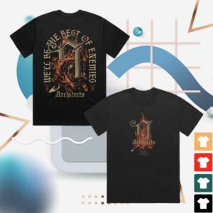 Architect Official Merch Store Best Of Enemies Black T-Shirt