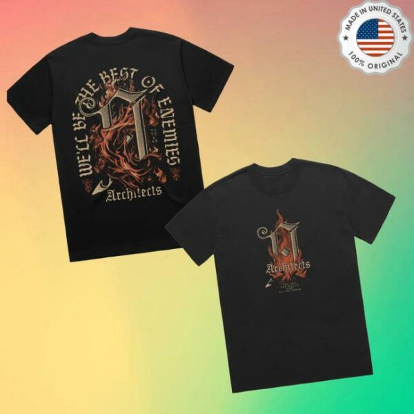 Architect Official Merch Store Best Of Enemies Black T-Shirt