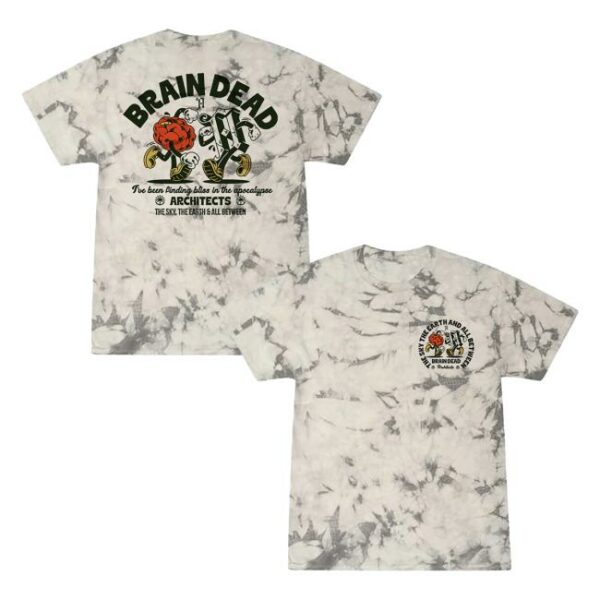 Architect Official Merch Store Brain Dead Crystal Dye T-Shirt
