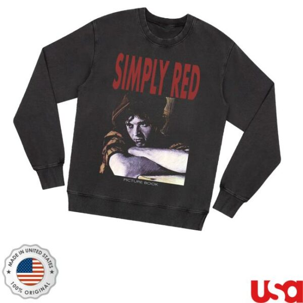 Simplyred Merch Store Picture This Vintage Black Sweat