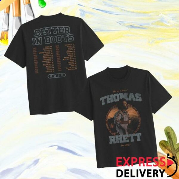 Thomas Rhett Merch Store 2025 Circle Photo Tee