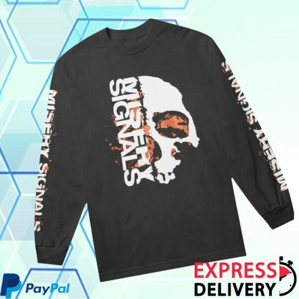 Merchnow Store Merch Misery Signals Og Skull Pepper Long Sleeve