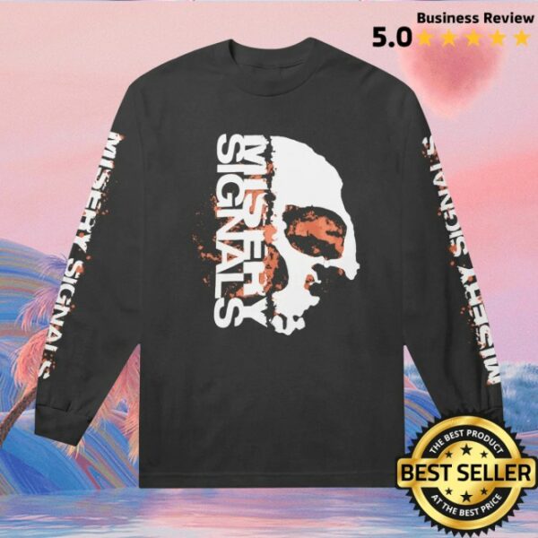 Merchnow Store Merch Misery Signals Og Skull Pepper Long Sleeve