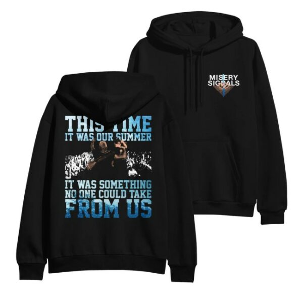 Merchnow Store Merch Misery Signals This Time Black Pullover Hoodie