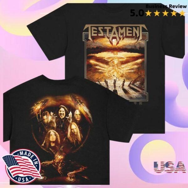 Testament Store Merch Para Bellum Black T-Shirt
