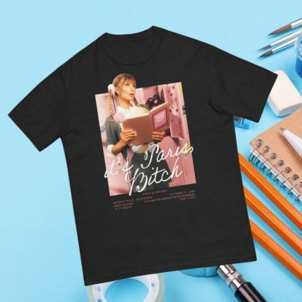 Paris Hilton Store Merch Britney Spears It’s Paris Bitch Halloween Tee
