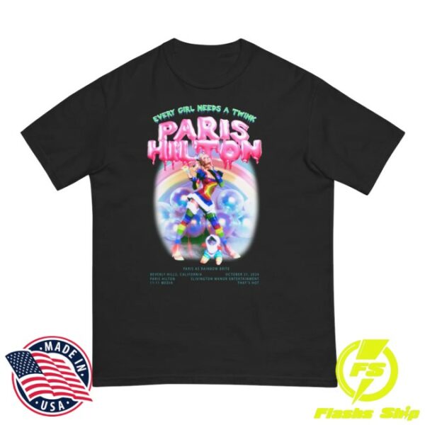 Paris Hilton Store Merch Rainbow Brite Halloween Tee