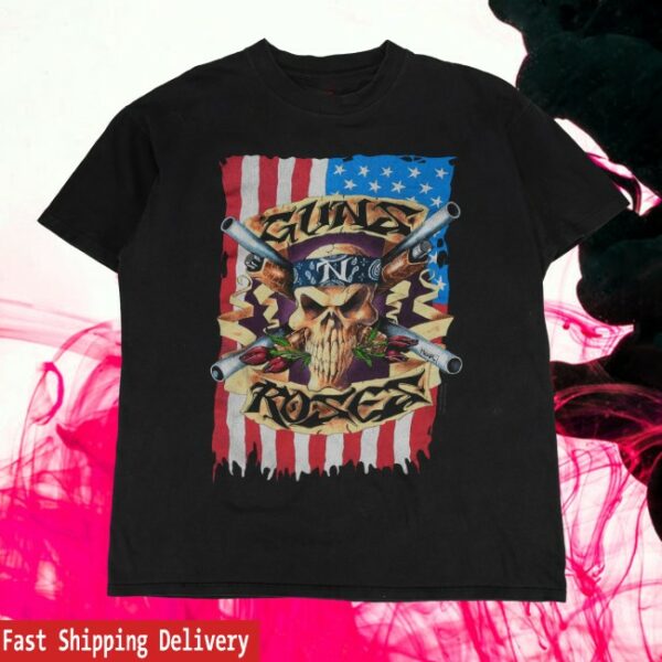Exile Vintage Store Merch 1990S Guns N’ Roses Use Your Illusion Tour T-Shirt